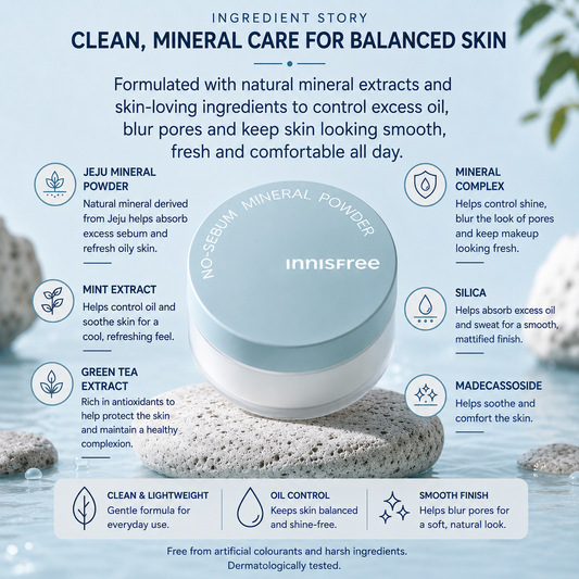 Innisfree No-Sebum Mineral Powder · 5g