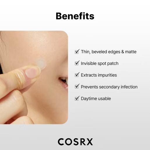COSRX Clear Fit Master Patch 18 Patches UK | Hydrocolloid Spot Treatment for Pimples