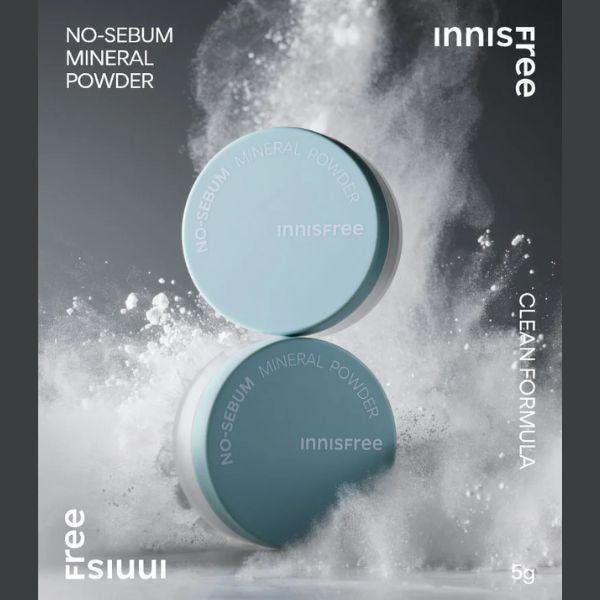 Innisfree No Sebum Mineral Powder 5g UK | Oil Control Setting Powder
