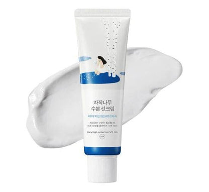 Round Lab Birch Juice SPF50+  PA+ Sunscreen 50ml UK | Hydrating Korean Sun Cream