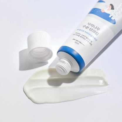 Round Lab Birch Juice SPF50+  PA+ Sunscreen 50ml UK | Hydrating Korean Sun Cream