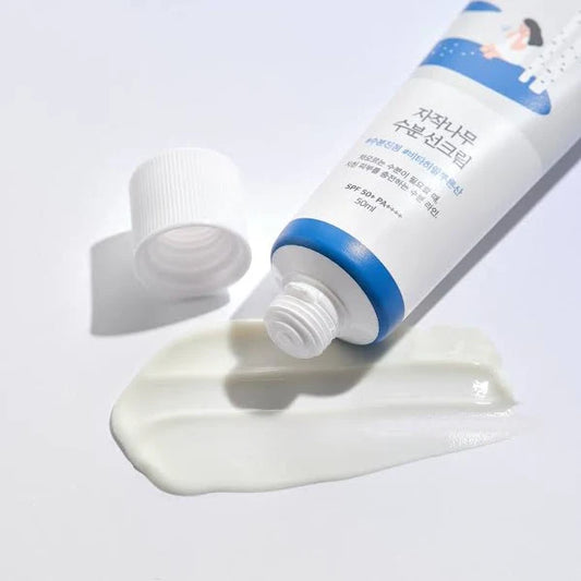 Round Lab Birch Juice SPF50+  PA+ Sunscreen 50ml UK | Hydrating Korean Sun Cream